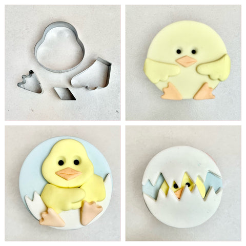 Easter Chick Cutter (with foot)
