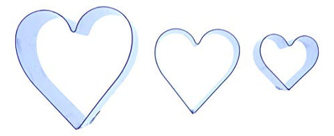 Heart Cutter Set (10/15/20mm)