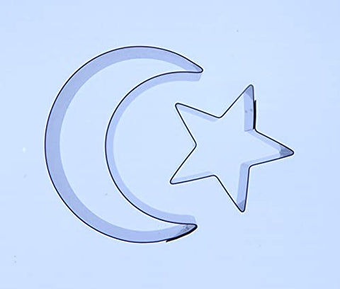 Crescent Moon and Star Cutter - 40mm