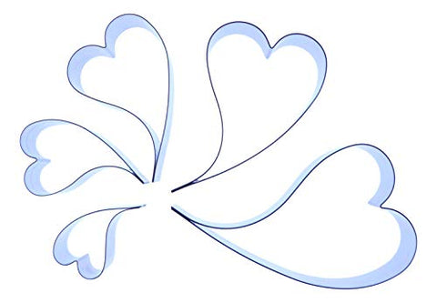 Curvy Heart (Curved Wonky) Cutter