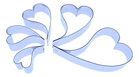 Curvy Heart (Curved Wonky) Cutter