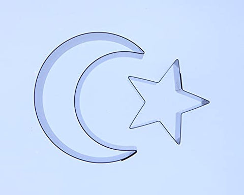 Crescent Moon and Star Cutter - 55mm