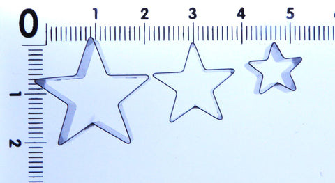 Star Cutter Set (10/15/20mm) Cutter